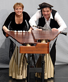 Das KlangFarbDuo, Mirela-Florina Walla und Bernhard Knobloch